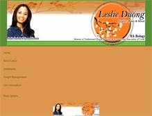 Tablet Screenshot of leslieduong.com